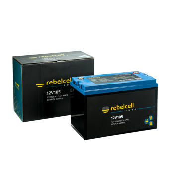 Rebelcell EDGE12V105 - 12V105 Edge LiFePO4 Battery (1.34 kWh)