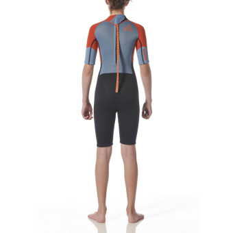 Plastimo P203727 - Essential 3/2mm Neoprene Wetsuit Shorty Kids Black/Red Size Y-M