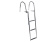 Talamex Swim Ladder Telescopic And Fold Up Including Handgrips Stainless Steel 3 Step