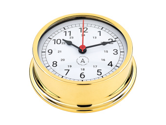Autonautic R120D-A - Golden Quartz Clock 120mm