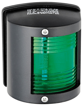 Osculati 11.415.02 - Utility 77 Black/112.5° Green Navigation Light
