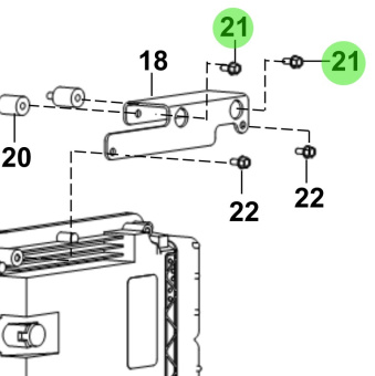 Bukh 71041-05101 - Spring Lock Washer for S270J ECU and Case