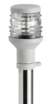 Osculati 11.161.02 - Lightpole AISI 316 with White Plastic Light