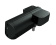 Roca 533521 W12 Black Windscreen Wiper Motor - 12V - Bulkhead 42mm