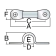 Harken 419 - 51mm Trigger Cleat Eyestrap Harken 419 - 51mm Trigger Cleat Eyestrap