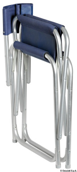 Osculati 48.352.90 - Anodized Aluminium Director's Folding Chair