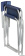 Osculati 48.352.90 - Anodized Aluminium Director's Folding Chair