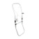 Lalizas 99507 - Folding Ladder For Inflatable Boats, 2 Steps, Aluminium, 265x894mm