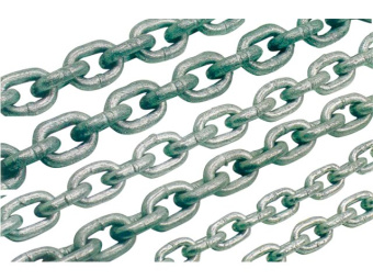 Talamex Galvanised Chain Short Link Grade 30 (G30) 8 mm 30 m