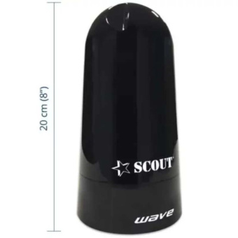 Scout Wave Omnidirectional TV Antenna 20cm Black