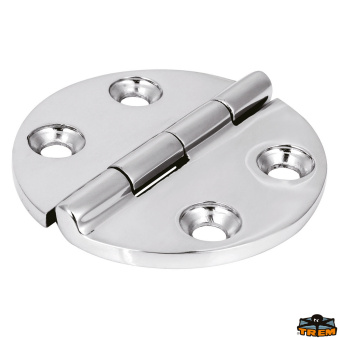 Trem M3565265 - AISI 316 Stainless Steel Hinges Thickness 4 mm - 65x65 mm Straight Model