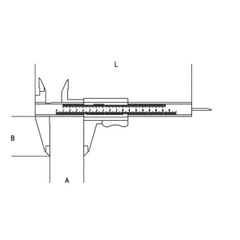 Beta 016510211 - Digital Vernier, Reading To 0.01 mm