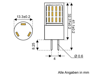 Talamex Super LED 45 10-30V G4-Under