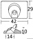 Mercury 42121 6/15 HP Outboard Anode - Osculati 43.433.01