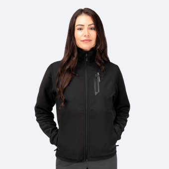 Plastimo P203312 - Hybrid Fleece Jacket Black Women Size XL