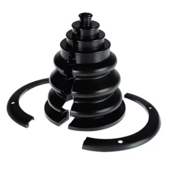 Nuova Rade 43168 - Cable Boot With Screwed Ring, Ø108mm, Cut-Out Ø60mm, Black