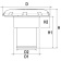 Nuova Rade 197205 - Deck Filler Ø51mm for Diesel, Glass Reinforced PA