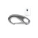 Belship 721500V - 316 Stainless Steel Spring Gate Snap Hook 50mm