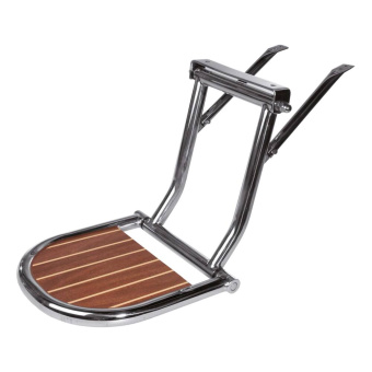 Recaro Hydromar Stainless Steel Footrest Teak