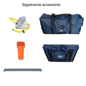 Hibo Pro Inflatable Boat 3.30 Aluminum Dark Blue