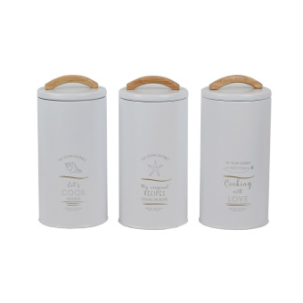 Marine Business Large Kitchen Jars Ø 11,3 x 23,7 cm (3 pcs)