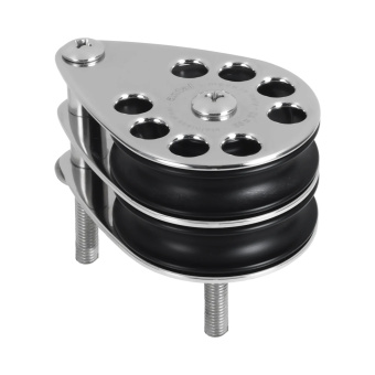Antal S0612 - Stainless Steel 316 Block Series 65, Ball Bearing, Double Deck Block