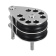 Antal S0612 - Stainless Steel 316 Block Series 65, Ball Bearing, Double Deck Block