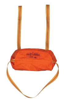 Allpa Nylon Emergency Ladder, 5-Steps, Including Nylon Bag And Grab Hook, L=1515mm