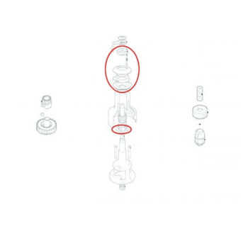 Lewmar 48000464 - 28ST-40ST Pawl Gear 1 Kit 11