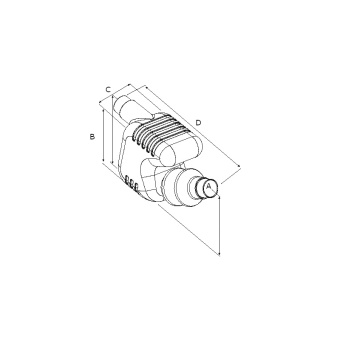 Can SB Waterlock 33 L - 75/90 mm