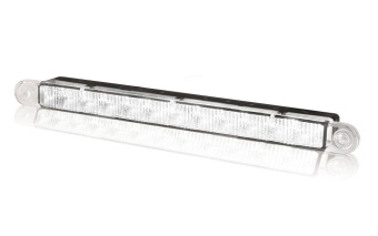 Hella Marine 2JA 980 681-051 - Waiheke LED Strip Lamp - No Rim, 12V White Light - No Gasket