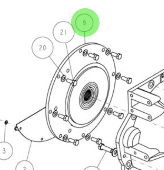 Nanni Diesel 48101011 - MIKD Coupling for T4 Series Engines