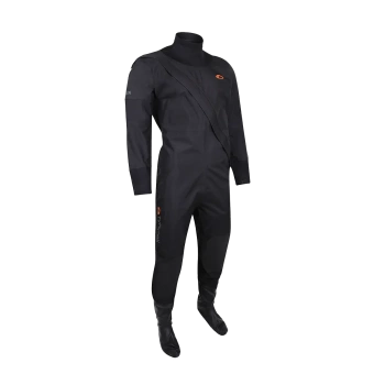 Plastimo P019412 - Runswick Drysuit Front Entry Youth Black Size Y-L/XL (H:158cm/C:81cm)