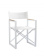 ARC Marine Director's Chair The Square Aluminium Chalk