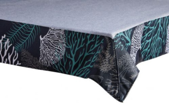 Marine Business Coastal Tablecloth Blue Size S