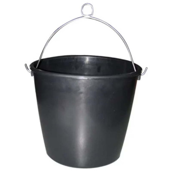 Lalizas 72059 - Marine Bucket, 7,5L, Rubber, Black