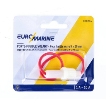 Euromarine Fuse Holder For Glass Fuse - 5 X 20