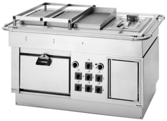 Baratta RIM-4 Electric Marine Oven with Fryer