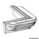 Osculati 33.517.11 - White PVC Angle Dock Fender