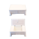 Allpa Polyethylene Bench With Adjustable Width, Complete With Padded Cushion