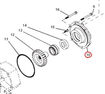 Northern Lights R502908 - HOUSING, ACCESSORY DRIVE