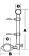 Allpa Stainless Steel Flag Pole, L=450mm, Railing Mount Ø25mm