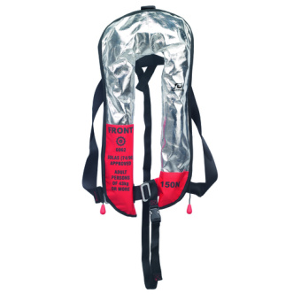 Plastimo 59415 - SOLAS 150 inflatable lifejacket, fire-proof cover