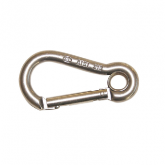 Kong AISI 316 Kong Carabiner With Eye 5X50 mm