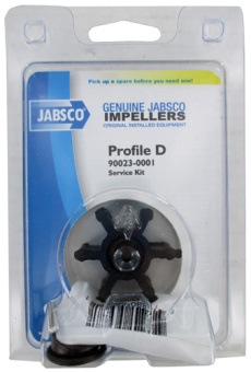 Jabsco 90023-0001 - Service Kit For 2760-0001, c/w Seal, O-Ring / Gasket, Impeller Screw, & Impeller (Neoprene)