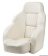 Osculati 48.410.22 - Ergonomic Padded Seat With Flip UP RS56 White
