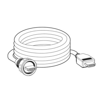 Humminbird 720119-1 - AD HDMI IN 10 Apex HDMI Video IN Cable Waterproof 3m (10')