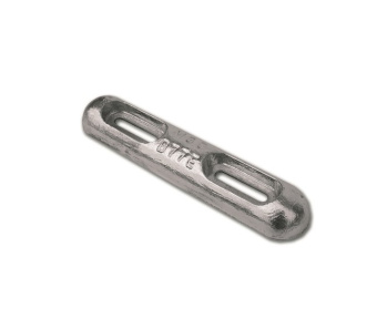 MgDuff Aluminium Hull & Rudder Rectangular Anodes, AD72B / AD77EURO / AD78B