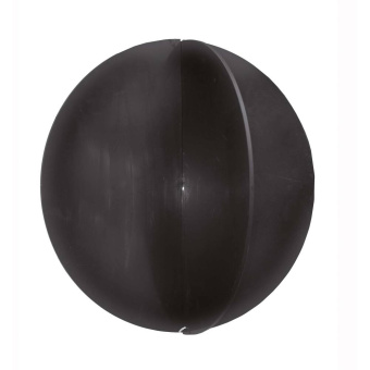 Signal Ball Black Aluminium 60cm