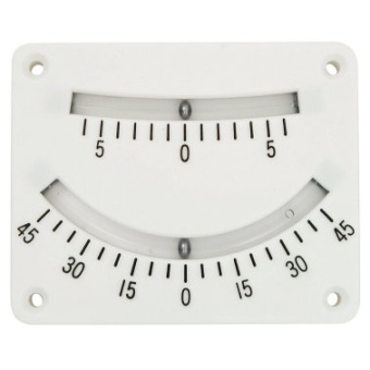 Euromarine White Inclinometer 0° To 45